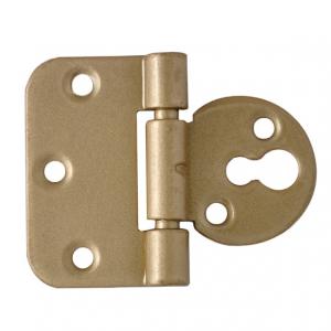 ISO Windows Steel Door Hinge Chrome Zinc Surface For Interior Door