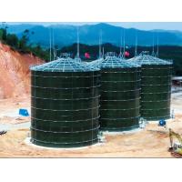 China Glass Fused To Steel Industrial Water Tanks Enamel Technology Low Consumption for sale
