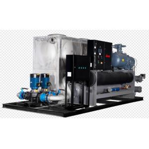 40HP Water Cooled Screw Chiller Industrial Process Water Chillers For Printing And BOPP Film Lamination Line