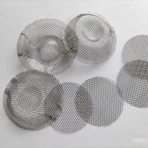 China 0.3mm Thickness Water Pipe Head Strainer , Hookah Bowl Metal Head Screen supplier