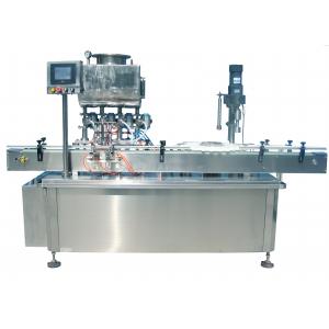 China Automatic Volumetric Piston Filling Machine For Dish Washing Liquid Bottle Capping supplier