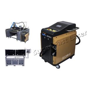 China Laser portátil dos sistemas da remoção da pintura do laser do poder superior que remove crosta da máquina supplier