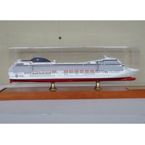 MSC Musica Cruise Ship Mediterranean Cruises Ship Models With Alloy Diecast Anchor Material