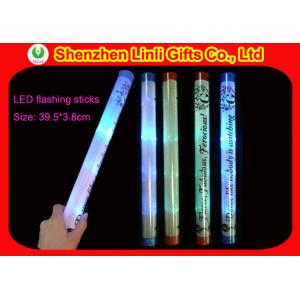 China Plastic made 39.5*3.8cm LED flashing toys LED thunder stick for vocal concert FE12021 supplier