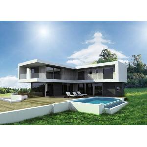 Luxury Prefabricated Light Steel Villas House Quickly To Assemble On Site