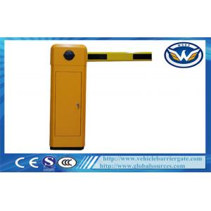 Highway Toll Collection Drop Arm Barrier , Automotive Access Control Parking Lot Barrier Gates