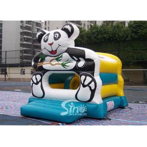 China Indoor Panda Inflatable Bounce Houses Mini Jumping Castles for Sale supplier
