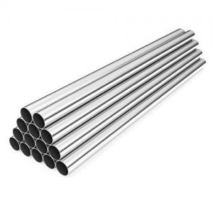 China 12m 202 Austenitic Stainless Steel Tubes SCH120 Circular Hollow Section supplier
