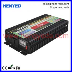 China 1000w 110v 220v solar inverter with charger UPS 1kw solar system for home supplier