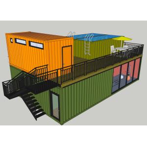 China 20GP a combiné la Chambre modulaire de récipient d'expédition avec le plancher de PVC supplier