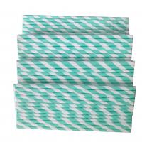 China FDA Certificates Paper Drinking Straws FSC Decorative Paper Straws on sale