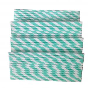 FDA Certificates Paper Drinking Straws FSC Decorative Paper Straws