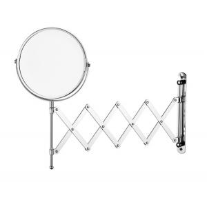 China Home hotel bathroom makeup mirror HD retractable vanity mirror rotatable wall-mounted nail-free beauty mirror supplier