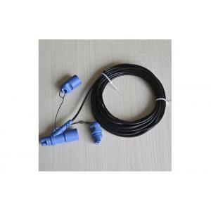 China Custom Underwater Cable Connector / Water Resistant Electrical Connectors supplier