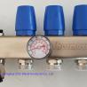Stainless Steel Manifolds Set For Underfloor Heating With Temperature Gauge (0
