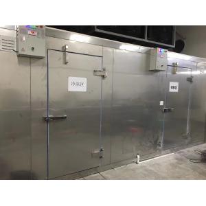 China R134a / R404a Refrigerant Stainless Steel Cold Room High Efficiency supplier