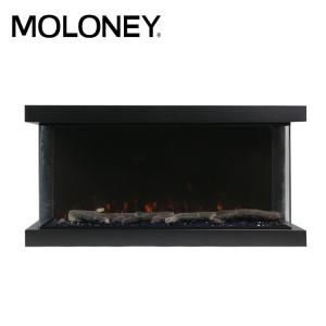 China 40'' 100cm Elegant Design No Heating Room Electric Fireplace 3-Side View supplier