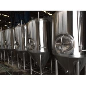 China Stainless Steel Conical Shape Brewhouse Fermenter Beer Fermentation Tank supplier