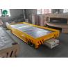 China 35T Transfer Electric Conducting Rail Self Propelling Flat Trolley wholesale