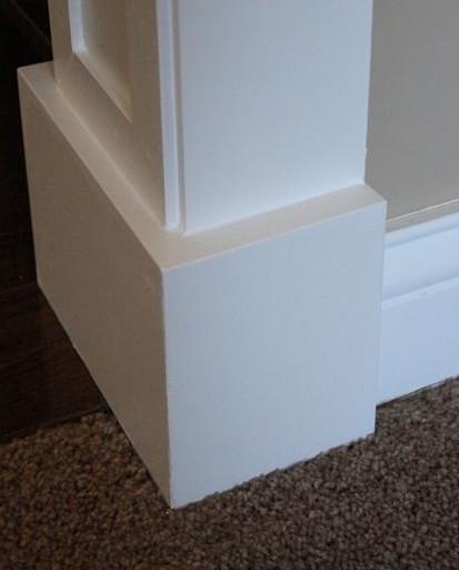 Economic Mothproof PVC Baseboard / Skirting Board For Indoor Decoration