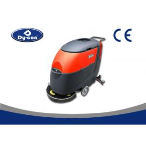 China Light Gray Color Compact Floor Scrubber Machine With 20 Inch Malish Brush supplier