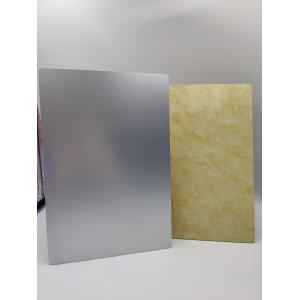 Interior Fire Rated ACP Sheets 0.4mm Aluminum Layer DHPE Coating Wood Grain