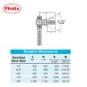 China EM-M/EF-M Series Metric Rod Ends: PTFE-Lined, Corrosion-Resistant Heavy-Duty Joints for Low-Maintenance Motion Control wholesale