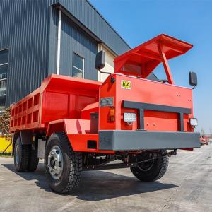 YUNEI Engine 70KW Underground Dump Truck 10 Ton Fuel Efficiency UQ-10