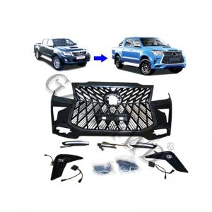 China ABS Upgrade Lexus LX570 2019 Facelift Body Kit supplier