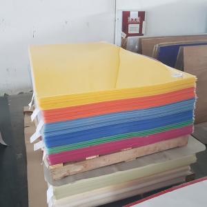 Color Clear Cast Sign Acrylic Sheet Board Eco Friendly 2mm 3mm 5mm