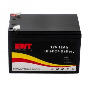 12V 12AH Lifepo4 Lead Acid Battery Pack Replacement IFR26650 4S