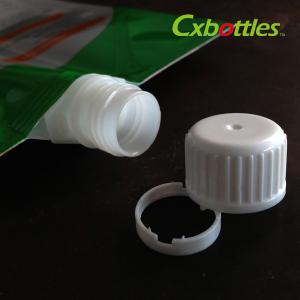 China Professional Plastic Spout Caps 9.6 Mm For Packaging Laundry Liquid , Free Sample supplier