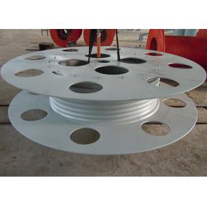 Hot Spray Zinc 8mm Cable Winch Drum With Lebus Grooves For Construction