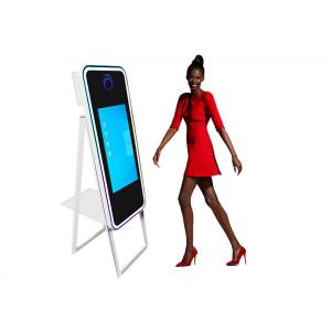 Touchscreen Selfie Mirror Photo Booth Interactive Magic Mirror Photo Booth Hire