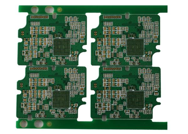 10 Layer FR4 PCB Board Fabrication , 3mil Line Space Width High TG PCB Fabrication