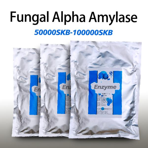 baking enzymes 100000SKB Fungal alpha-amylase customized enzyme activity specifications