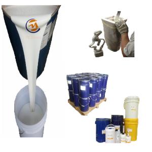 China Catalizador colable translúcido del alto rendimiento RTV Tin Cure Silicone Rubber With el 2% para hacer moldes supplier