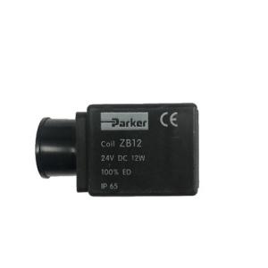China Válvula solenoide Parker ZB12 DC24V Cerrada para automatización industrial, tipo de montaje en línea wholesale