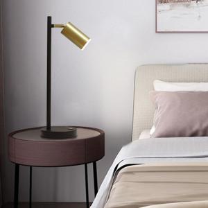 LED Table Lamp Brass Desk Lamp Plating Gold Adjustable classic table lamp(WH-MTB-98)