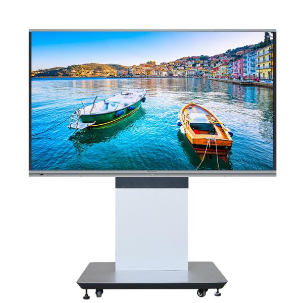 Flat Panel Interactive Whiteboard 75 Inch Smart Board For Education