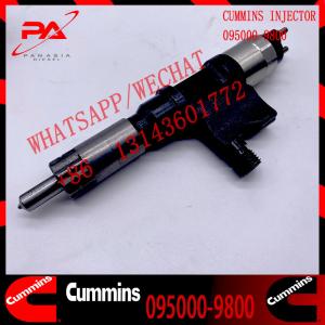 China Real price High Quality Common Rail Injector 095000-9800 Diesel Pump Injector 095000-9800 for High Pressure Engine supplier