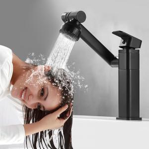 Smart Universal Mechanical Arm Waterfall Sink Faucet For Kitchen Washbasin ODM