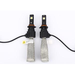 China lâmpada dos bulbos da névoa do bulbo 6500K do feixe alto do diodo emissor de luz de 50W HB3 9005 com cobre tecido da malha supplier