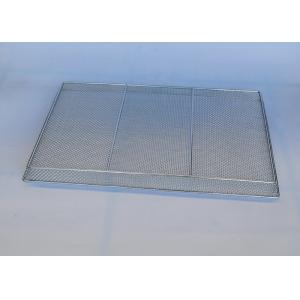 316 Stainless Steel 24 X 16 Wire Mesh Tray For Drying Seafood