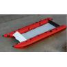 Red Hand Crafted High Speed Inflatable Boats Racing Catamaran Boat With 450cm