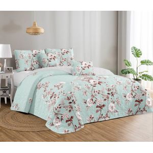 China Customized Homeuse Bedroom Quilt Bedding Set with Ultrasonic Stitching Technology wholesale