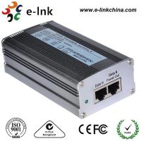 China 48V Power Over Ethernet Adapter Injector For Cashier Desk 10 / 100Mbps High Power on sale