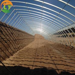 Hot Dip Galvanized Greenhouse Heating Equipment for Customized Size and Plants Growing