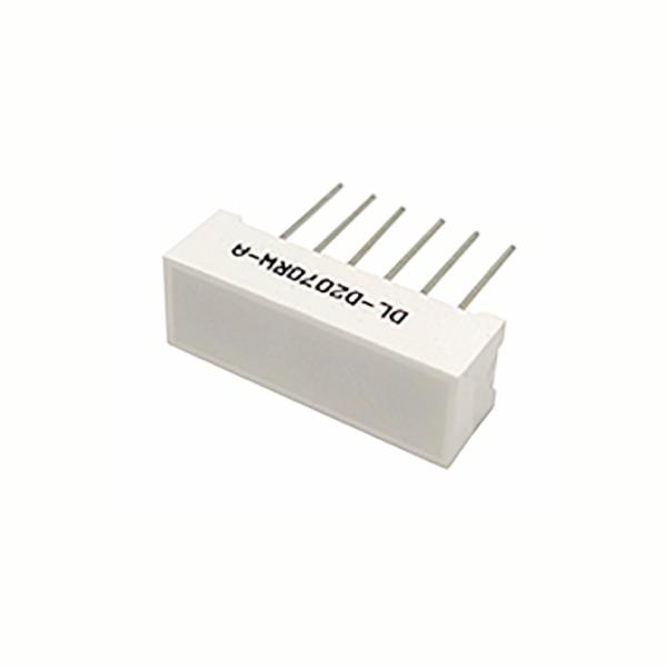 Rectangular Light Bar 470nm 18mcd LED Digital Display