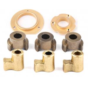 China Oiled Powder Metallurgy Parts Sleeves Sintered Brass Combined Iron Material supplier